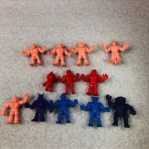 Mattel Vintage 1987 M.U.S.C.L.E Muscle Men Kinnikuman Mixed  Lot of 12